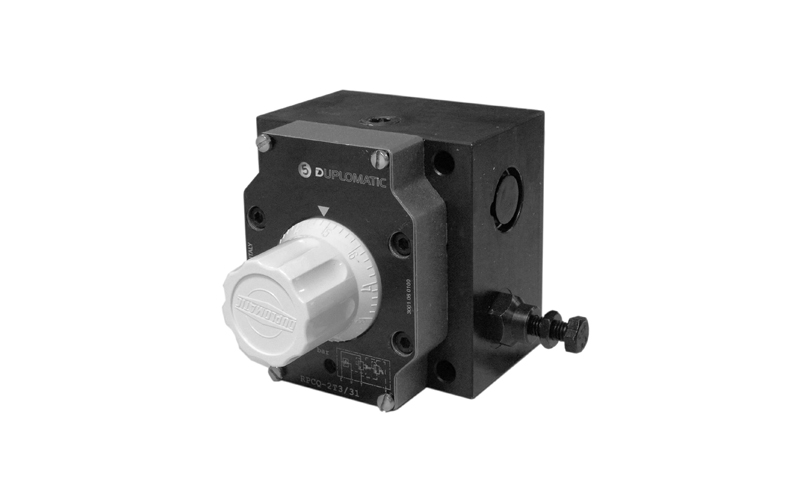 valvola di controllo portata Duplomatic serie RPC*-*T3