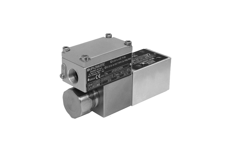 شیر کنترل جهت ضدانفجار سلونوئیدی Duplomatic سری DT3K*