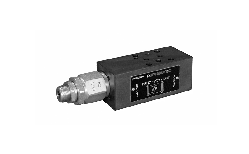 شیر کنترل فشار / اطمینان عملکرد مستقیم Duplomatic سری PRM2