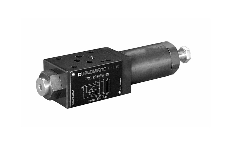 شیر کاهنده فشار عملکرد مستقیم Duplomatic سری PZM3