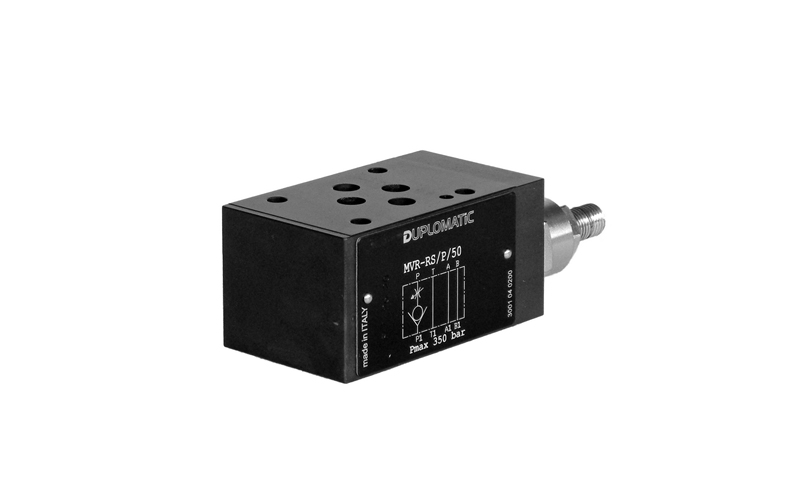 شیر یکطرفه Duplomatic سری MVR-RS / P