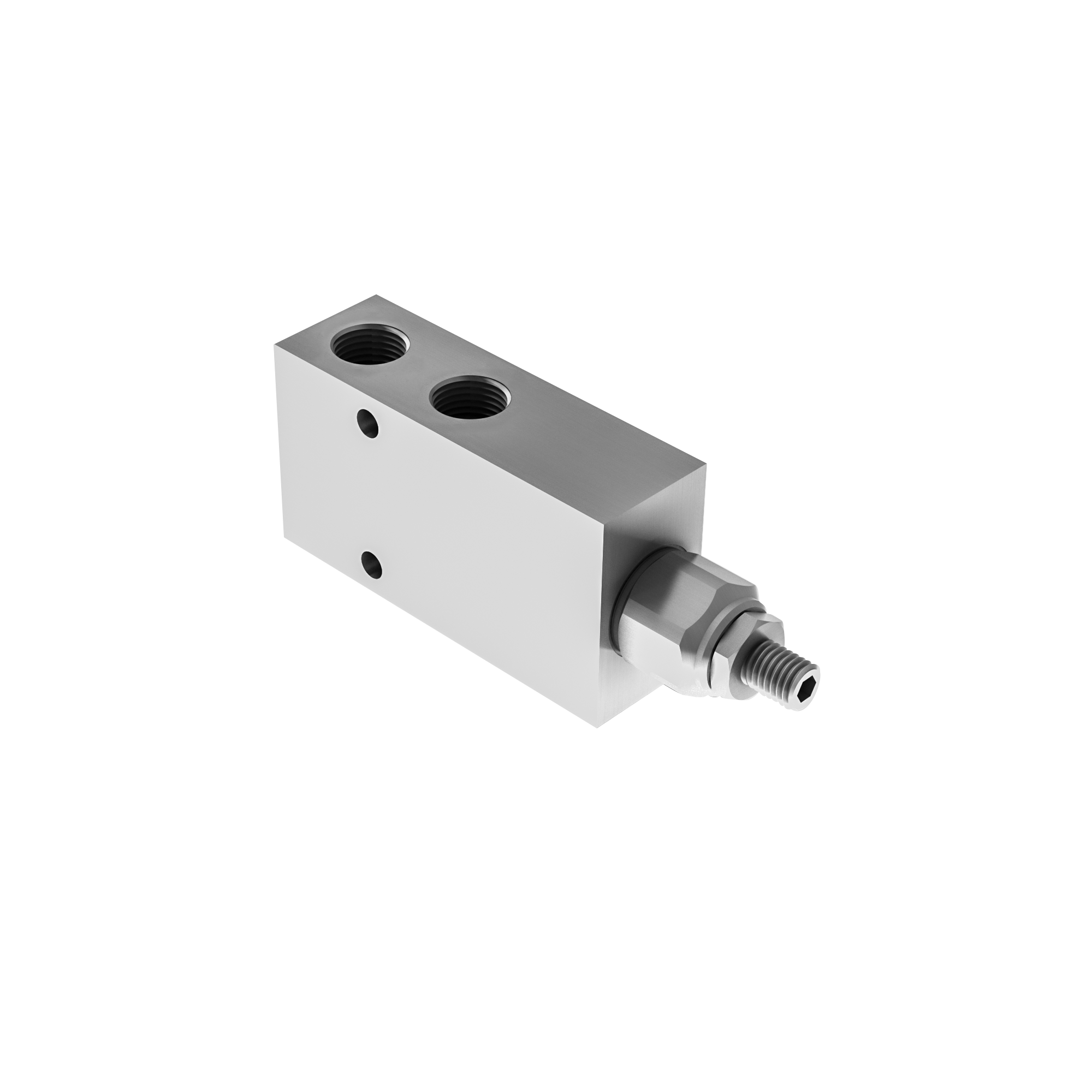 Single counterbalance valve, for open center