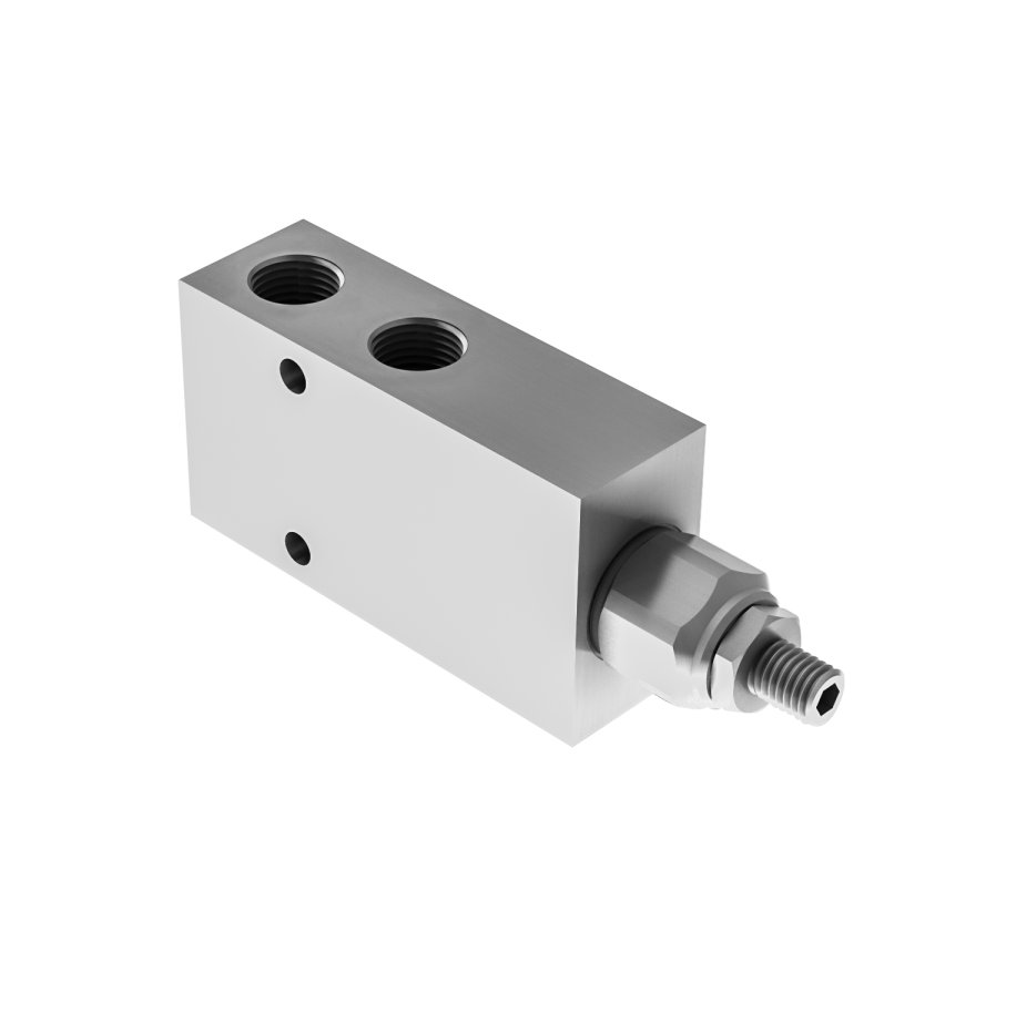 BSA SAE/NPTF - Single counterbalance valve, for open center