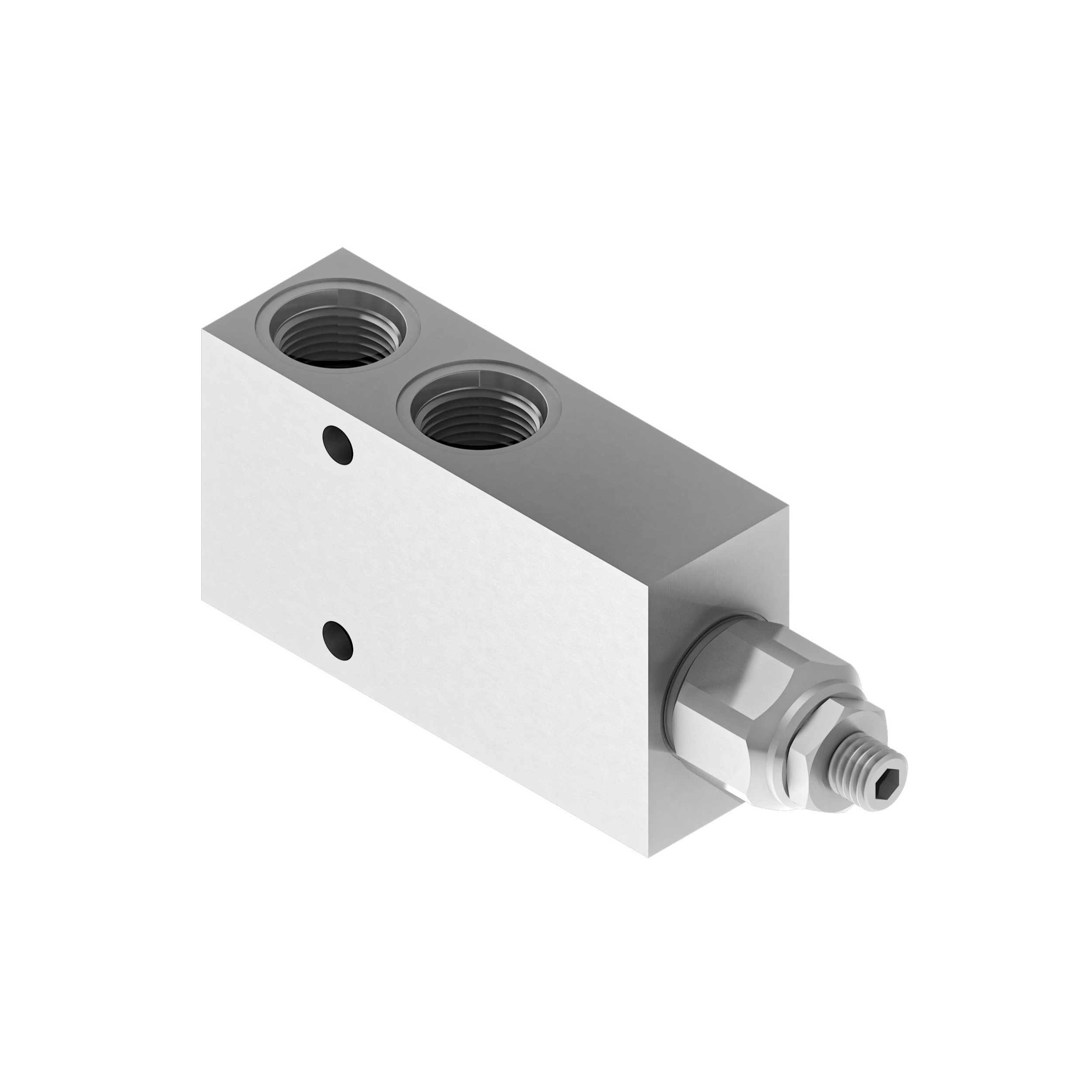 Single counterbalance valve, for open center