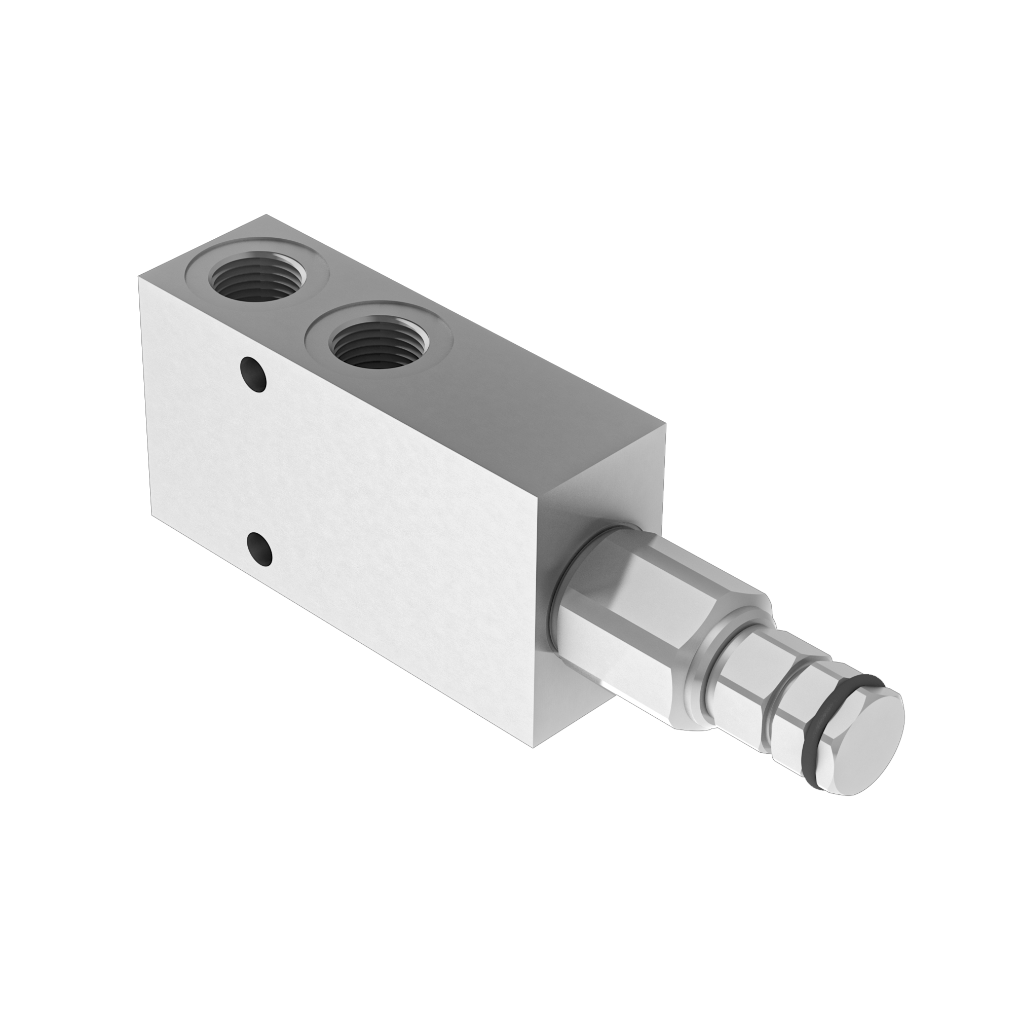 Single counterbalance valves, for closed center