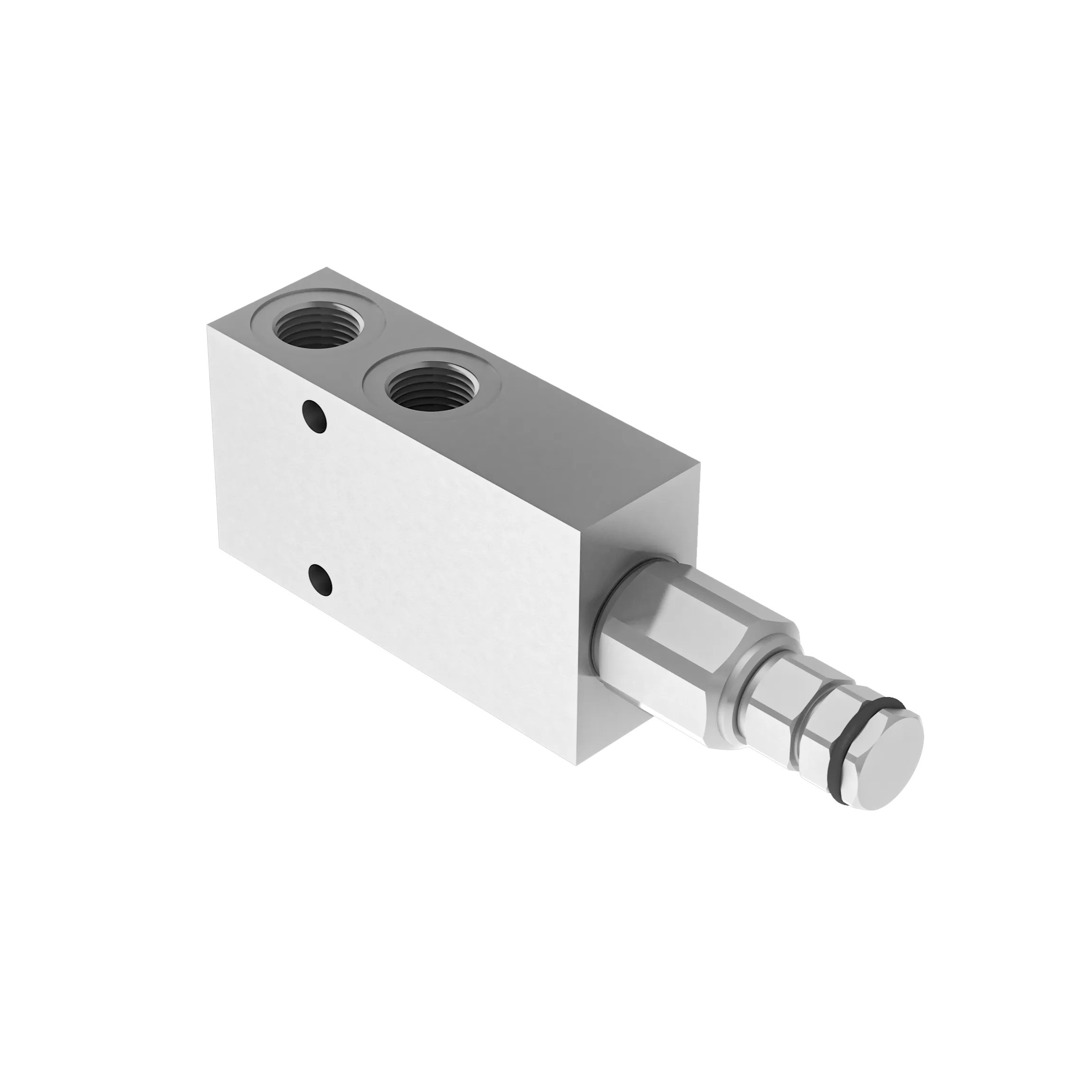 Single counterbalance valves, for closed center