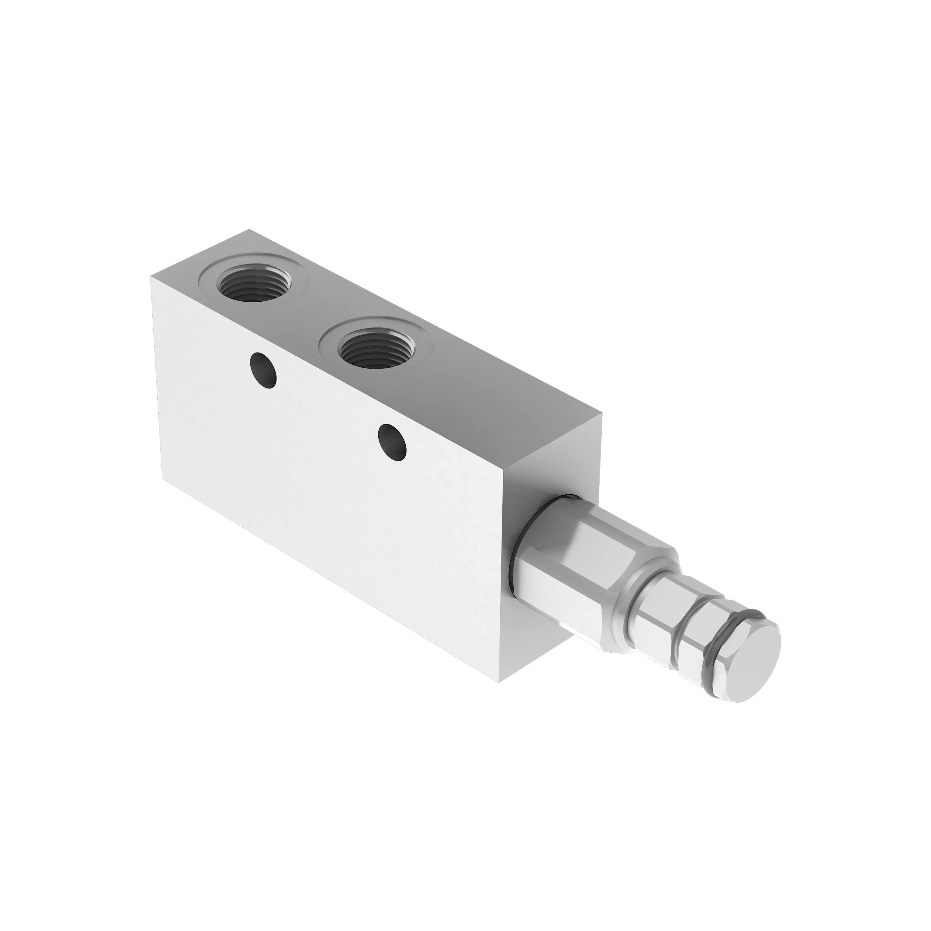 Single counterbalance valves, for closed center