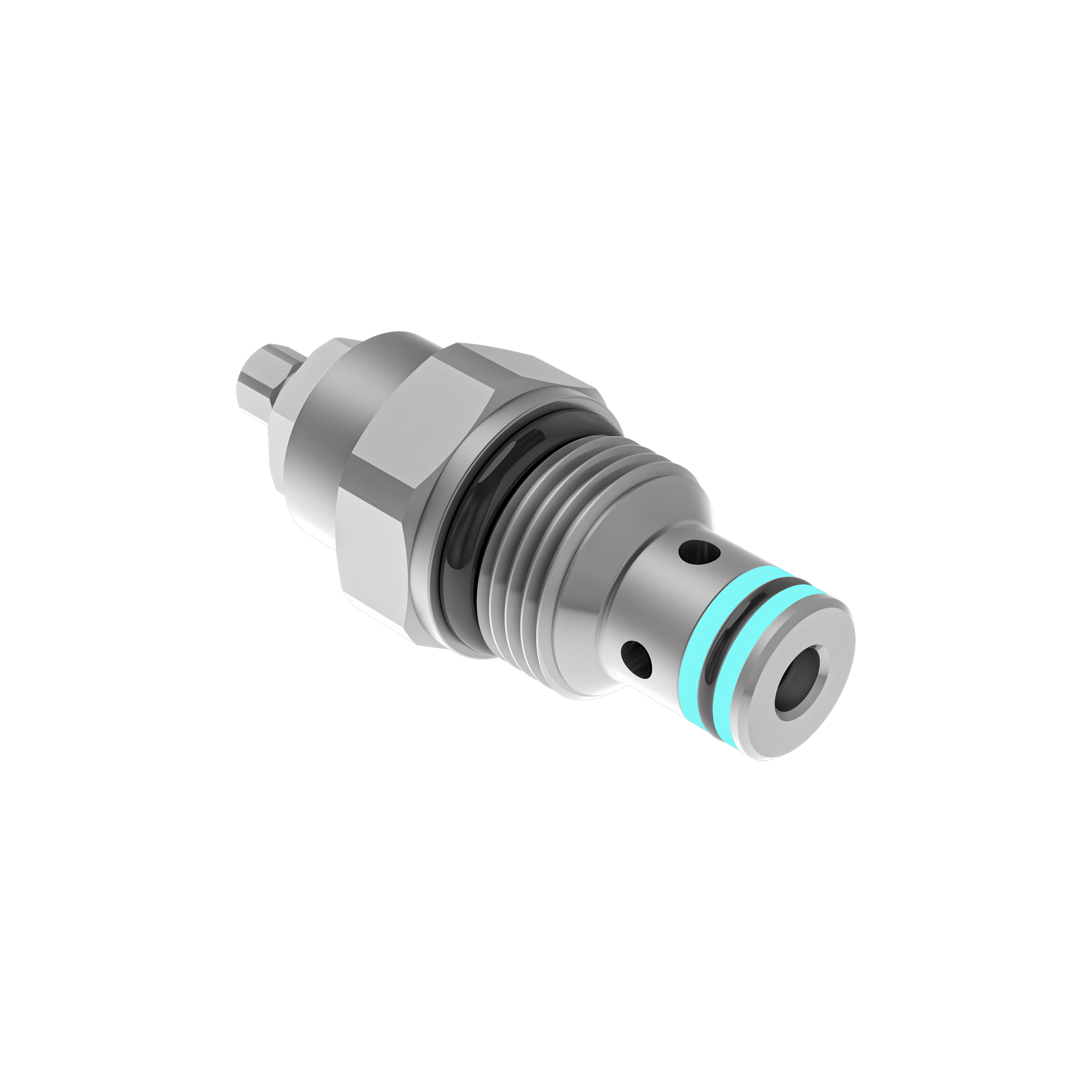 Bidirectional flow control valve SAE8/2