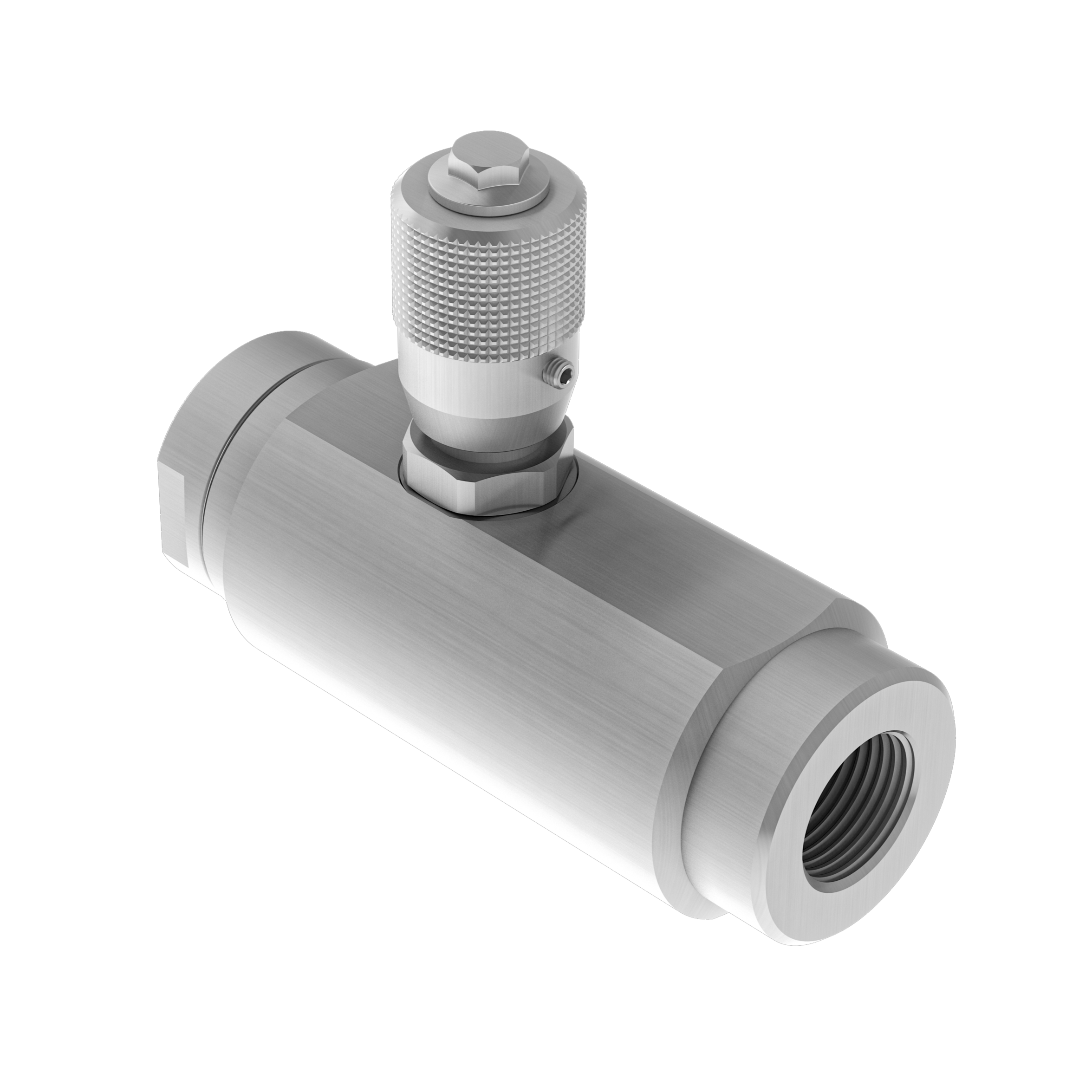Unidirectional flow control valve, pressure compensated - Image 3