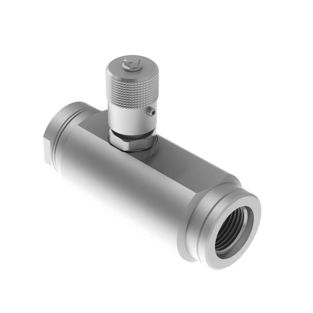 CFR SAE/NPTF - Unidirectional flow control valve, pressure compensated