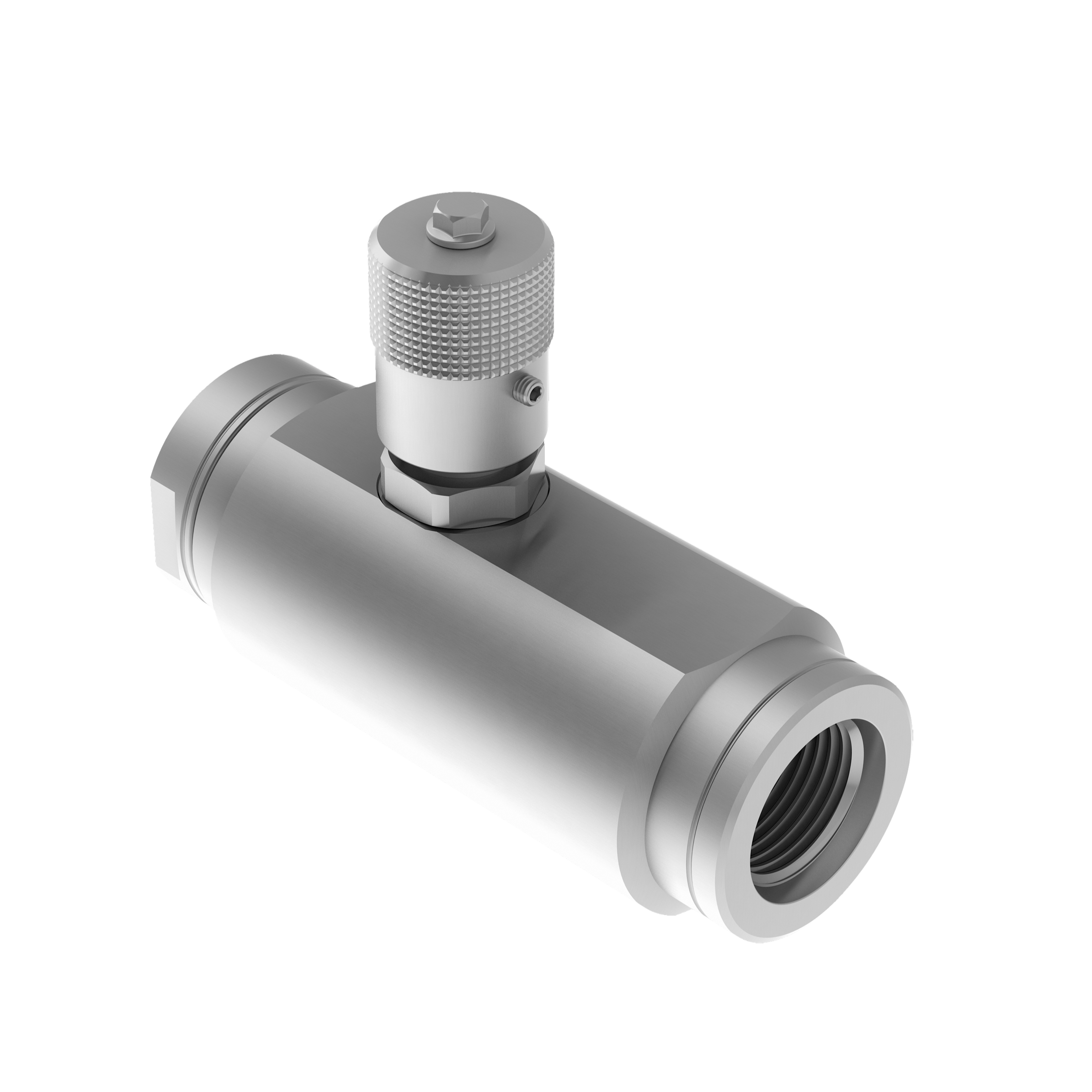 Unidirectional flow control valve, pressure compensated
