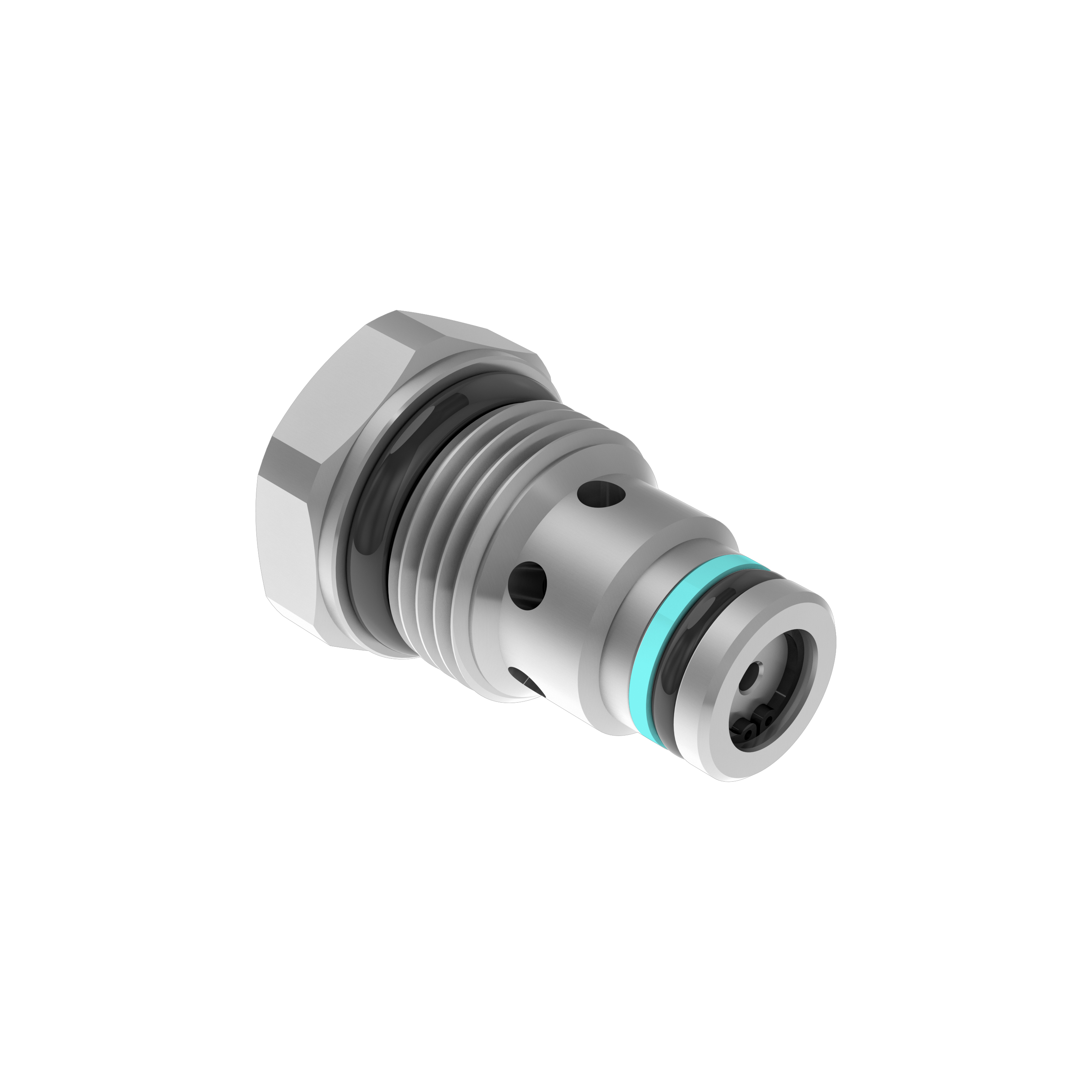 Fixed flow control valves, pressure compensated SAE8/2