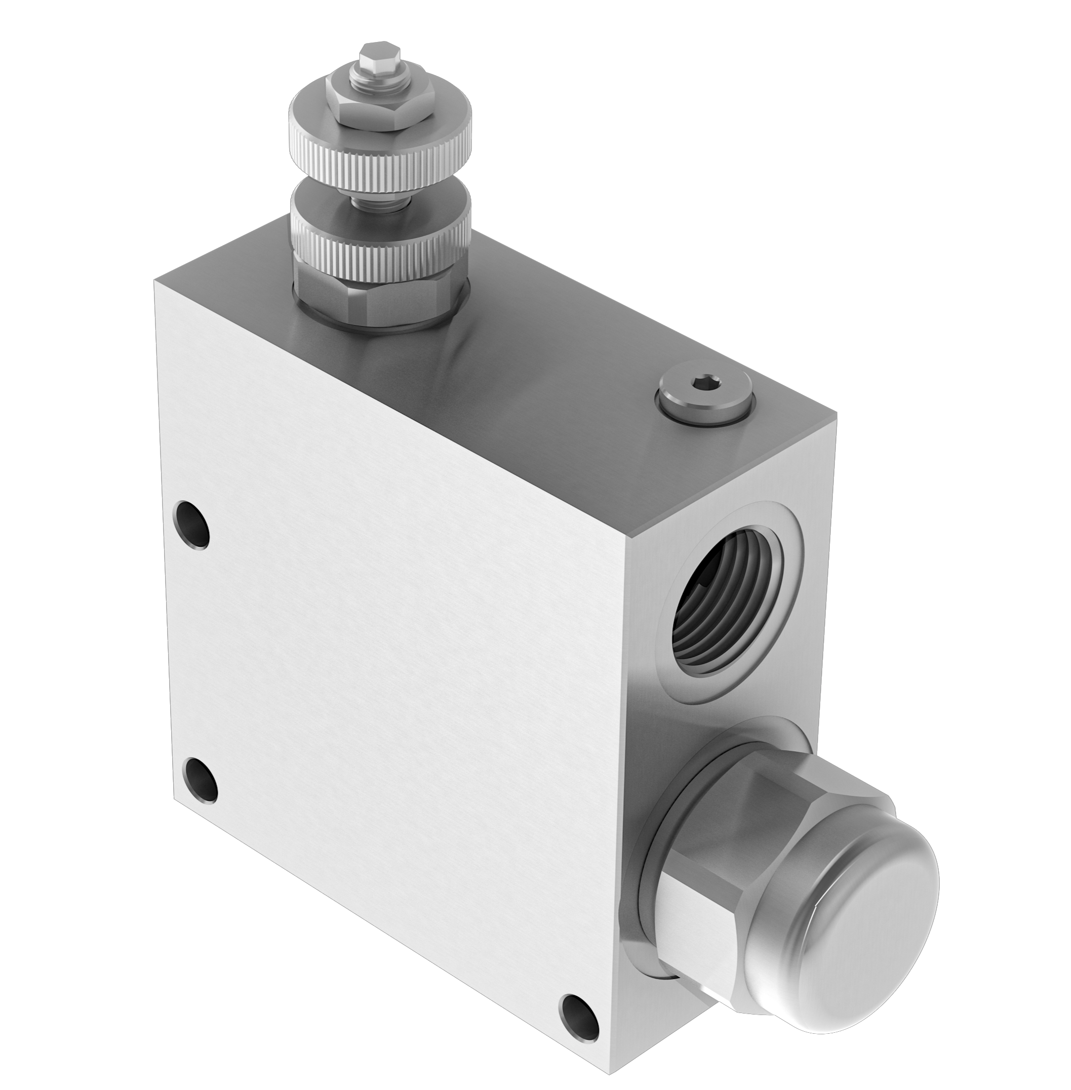 3 ways flow control valves, pressure compensated