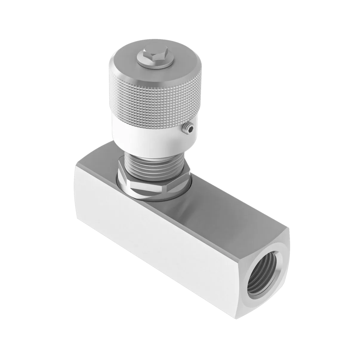 SU SAE/NPTF - Unidirectional flow control valve