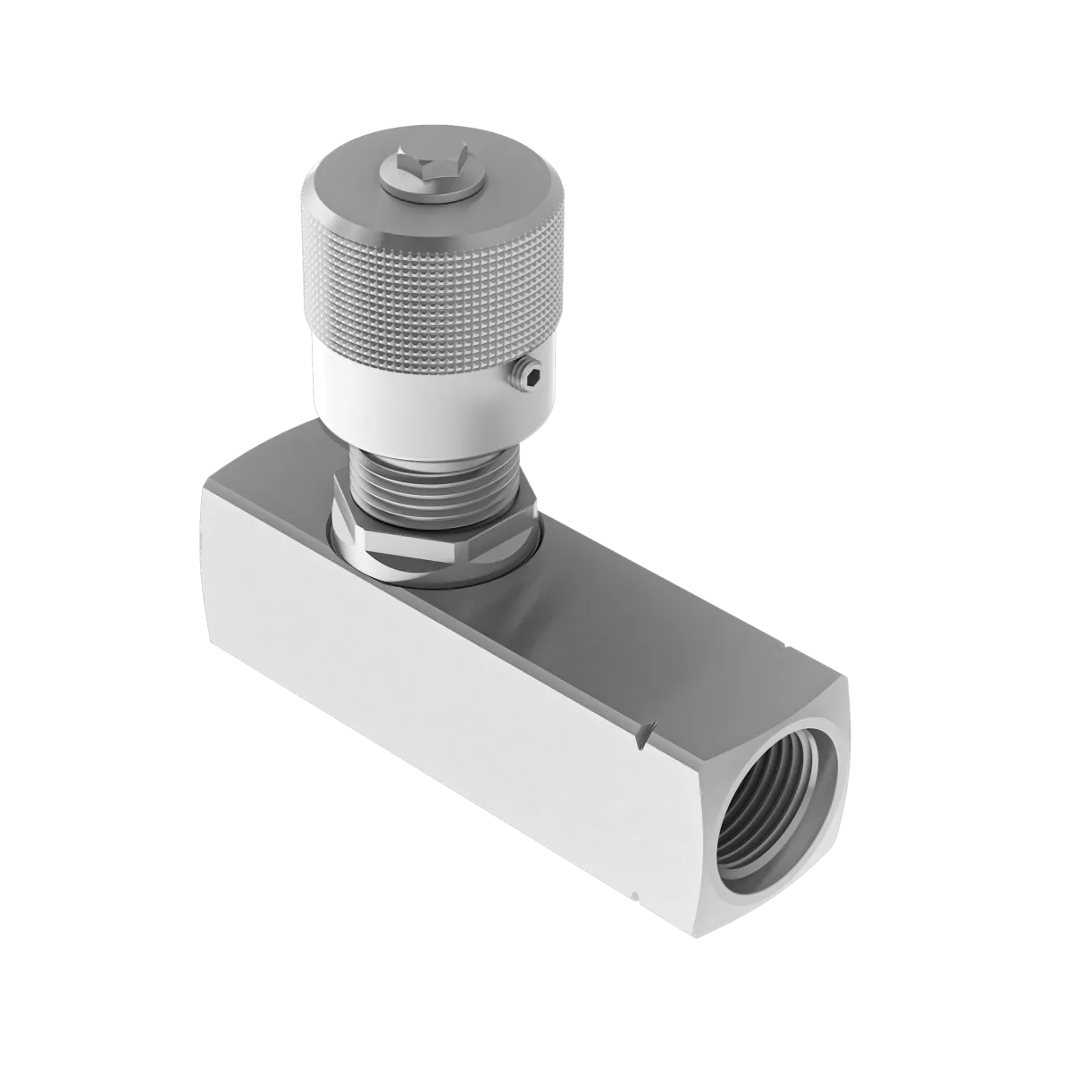 SU SAE/NPTF - Unidirectional flow control valve