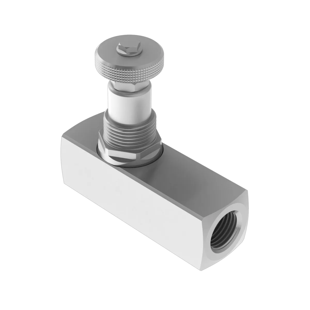 SU SAE/NPTF - Unidirectional flow control valve