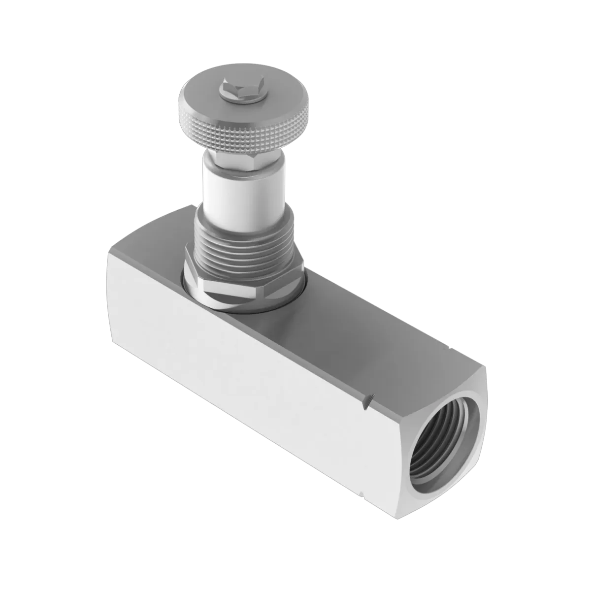 SU SAE/NPTF - Unidirectional flow control valve