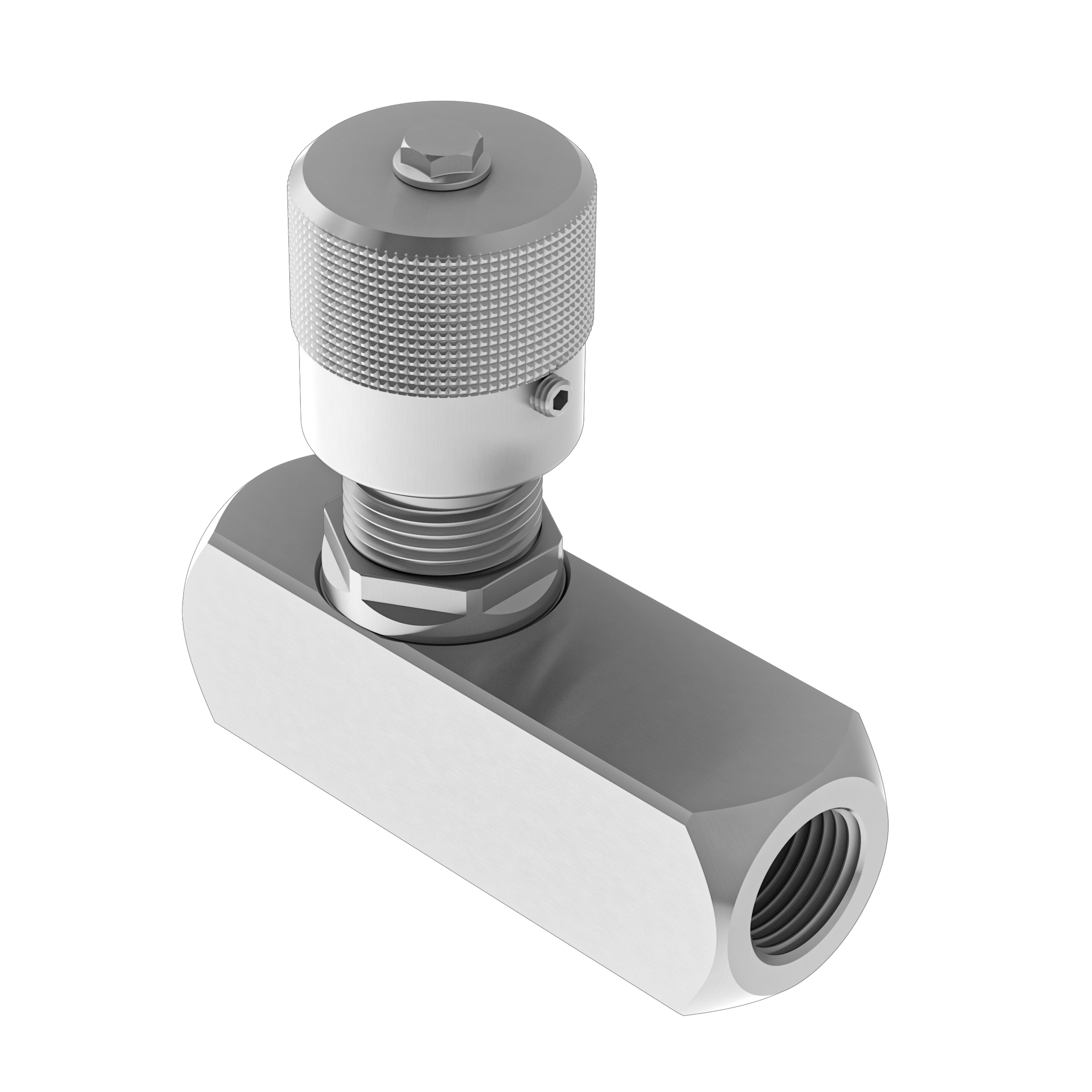 Unidirectional flow control valve