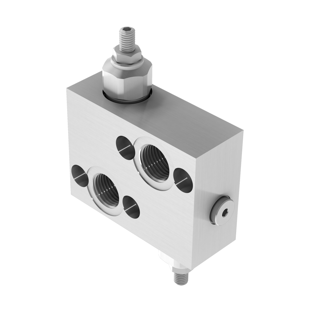 VAD - Double cross relief valves for engines OMR-OMP