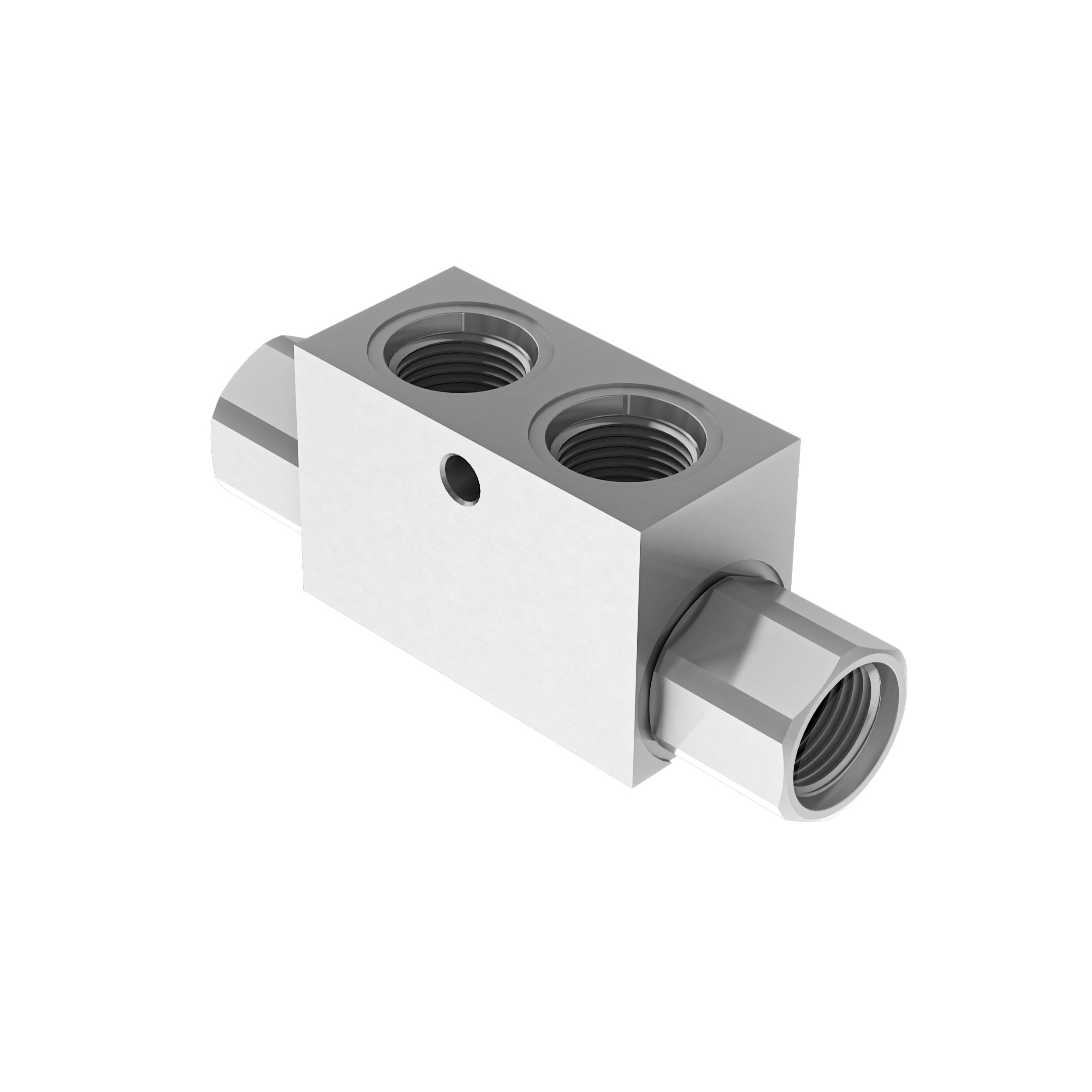 Single and double acting pilot check valves