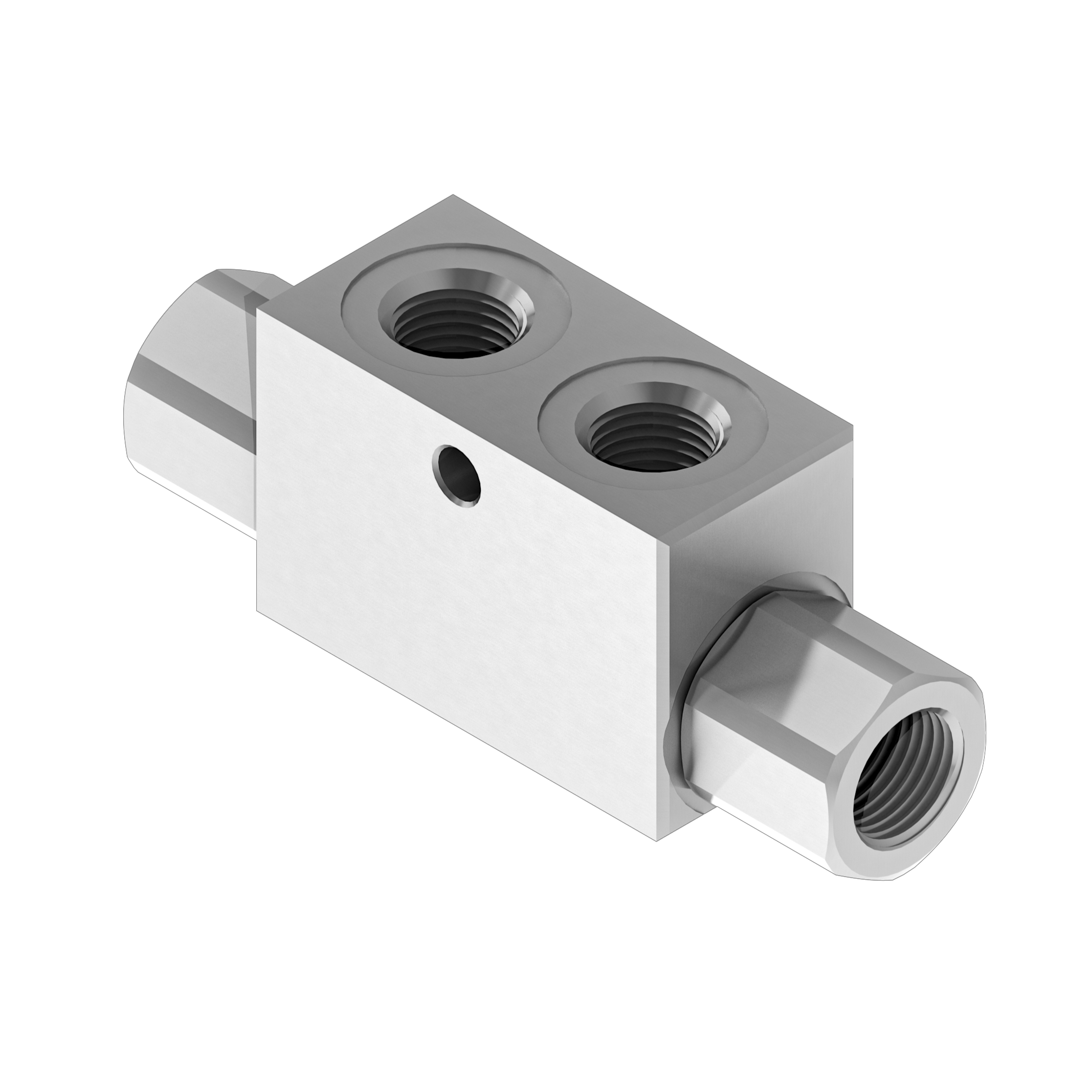 Single and double acting pilot check valves