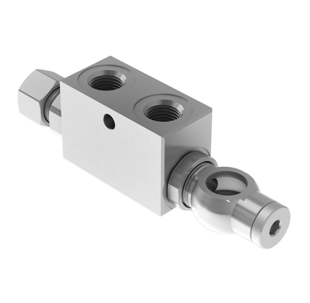 VB - Single and double acting pilot check valves