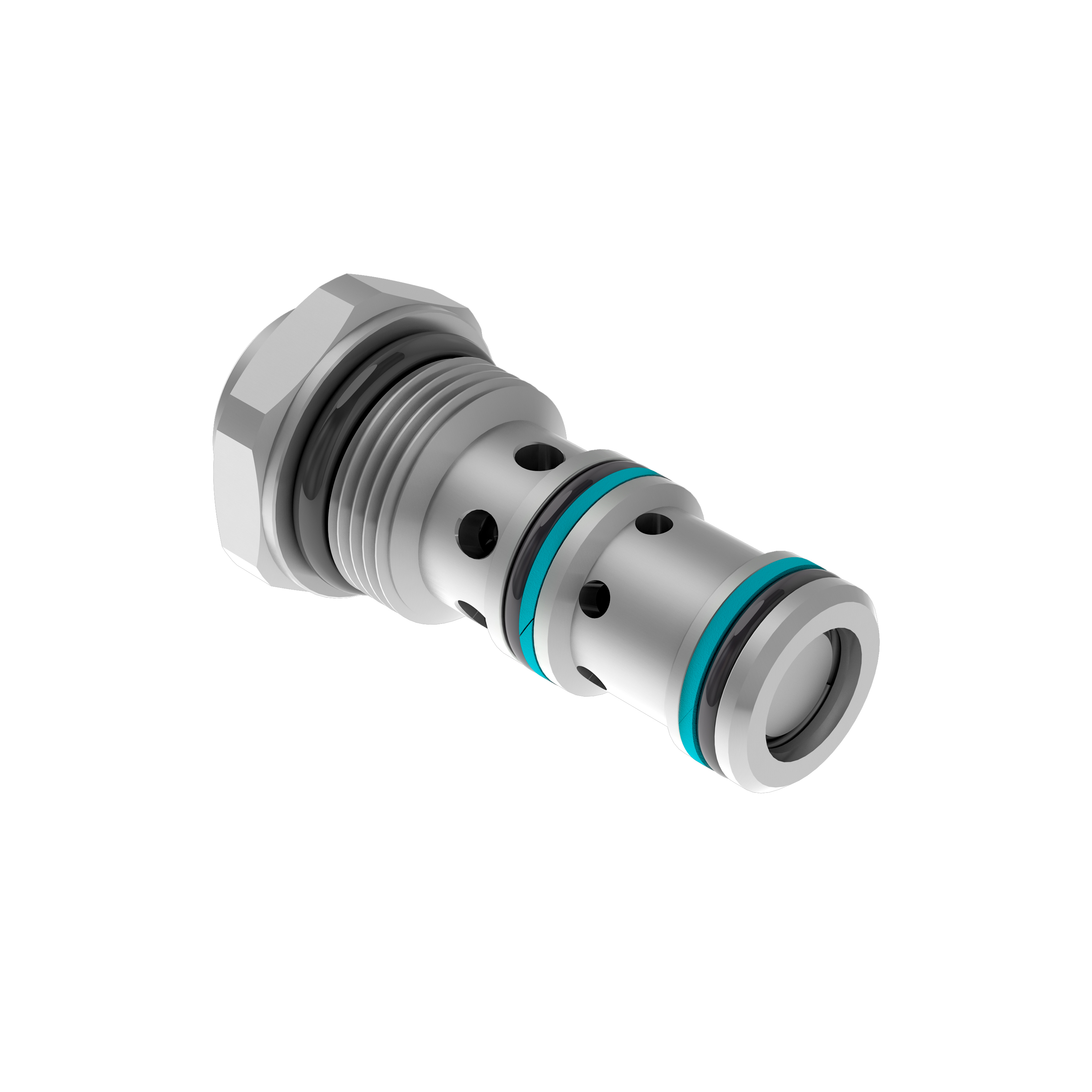 Single acting pilot check valves M22x1.5