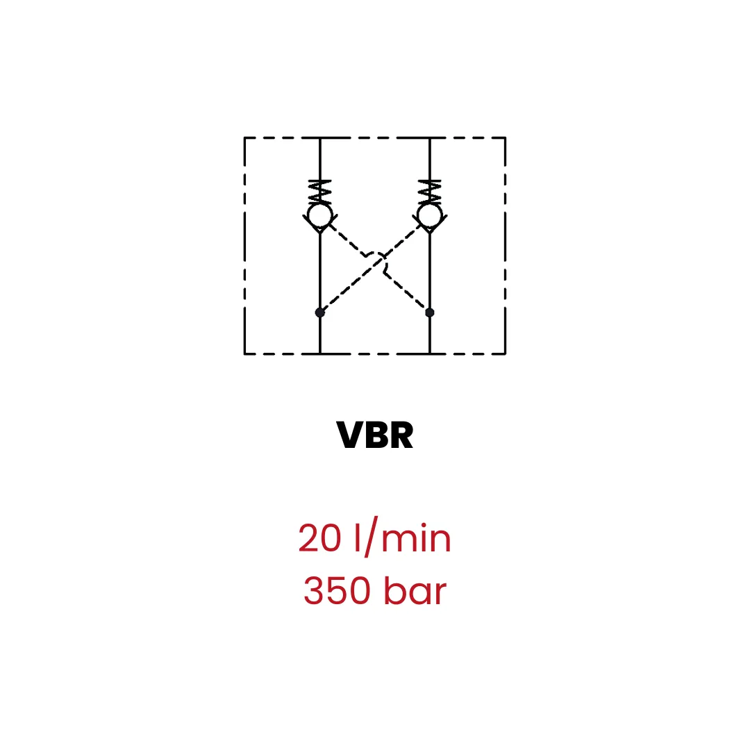 Double-acting pilot-operated check valves with bolt fitting - Image 2