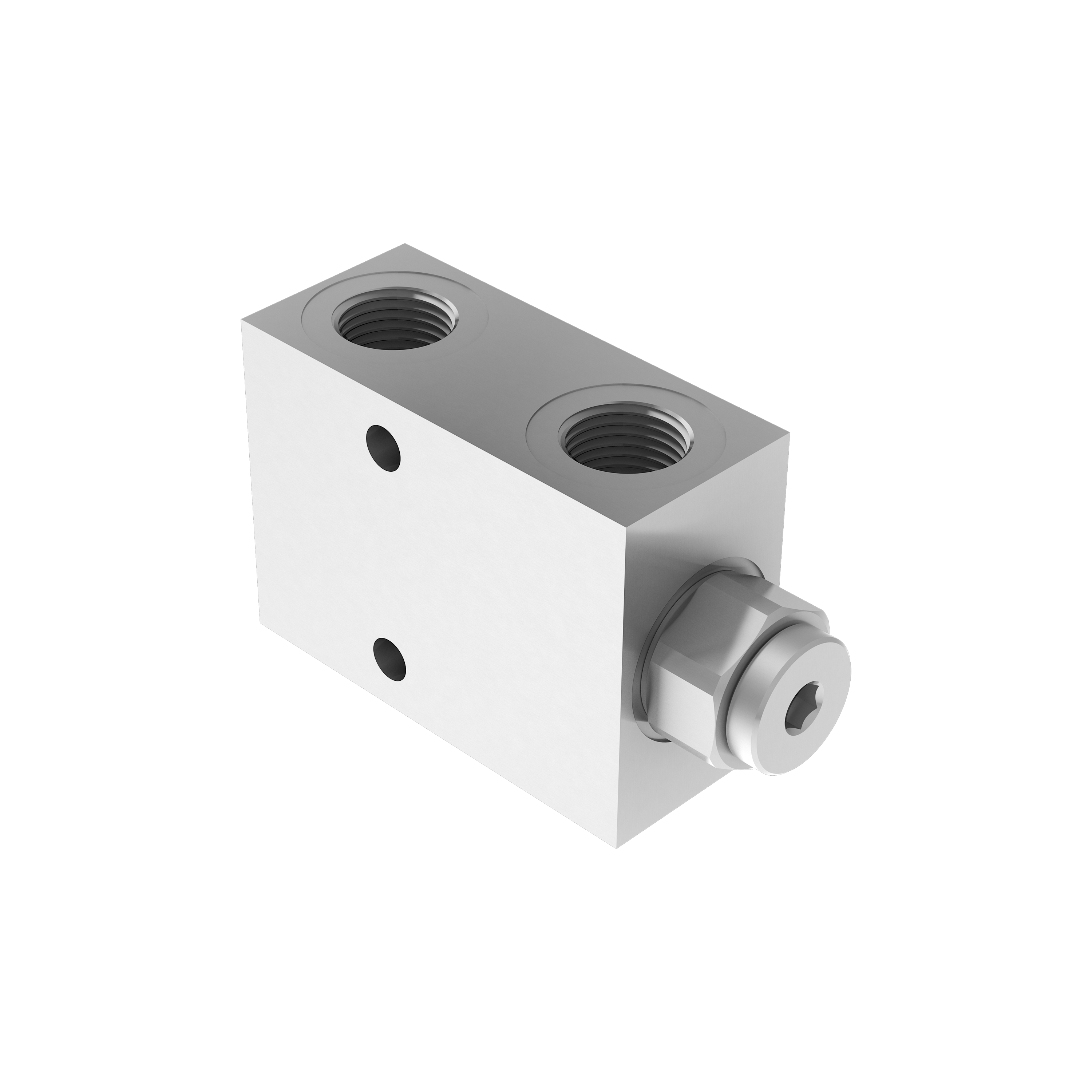 Single acting pilot check valves