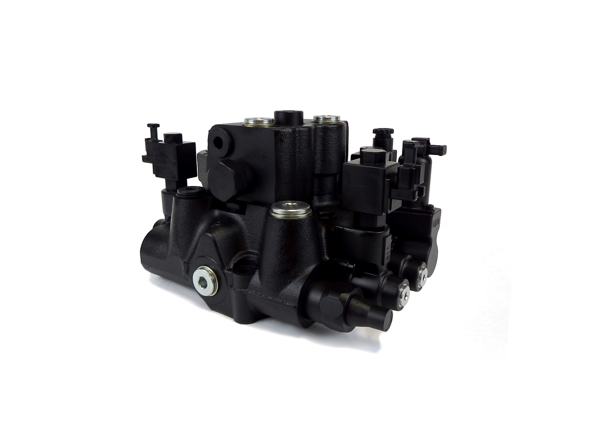 Control valve with self-leveling valve - Roquet